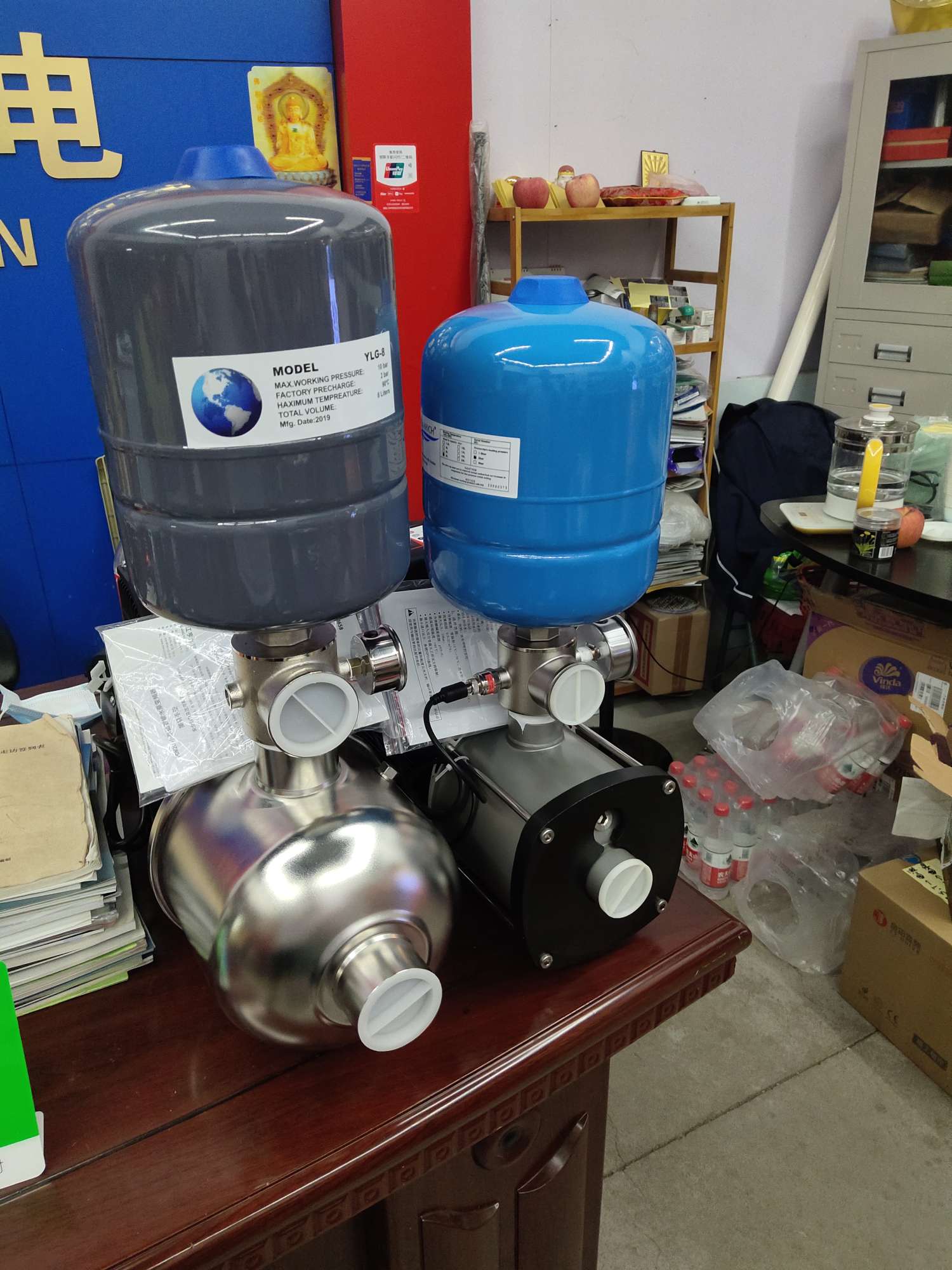 1.5-kilowatt 1.5-inch constant pressure variable frequency pump