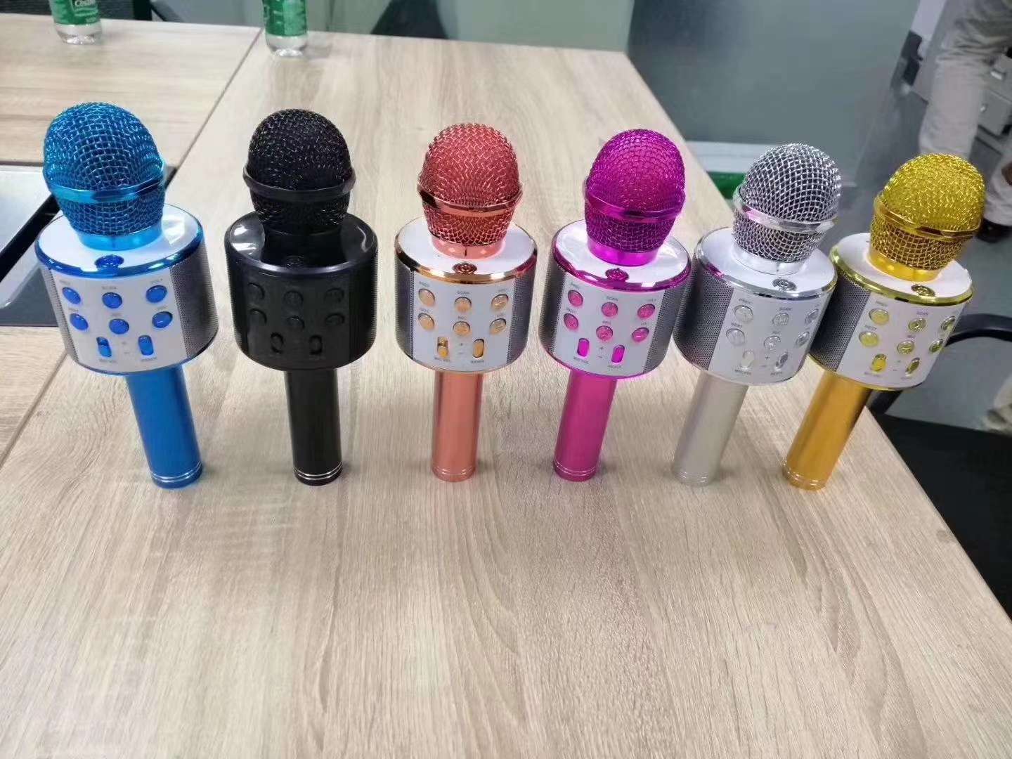 The karaoke powerhouse features a Bluetooth speaker and microphone integrated into one details Picture