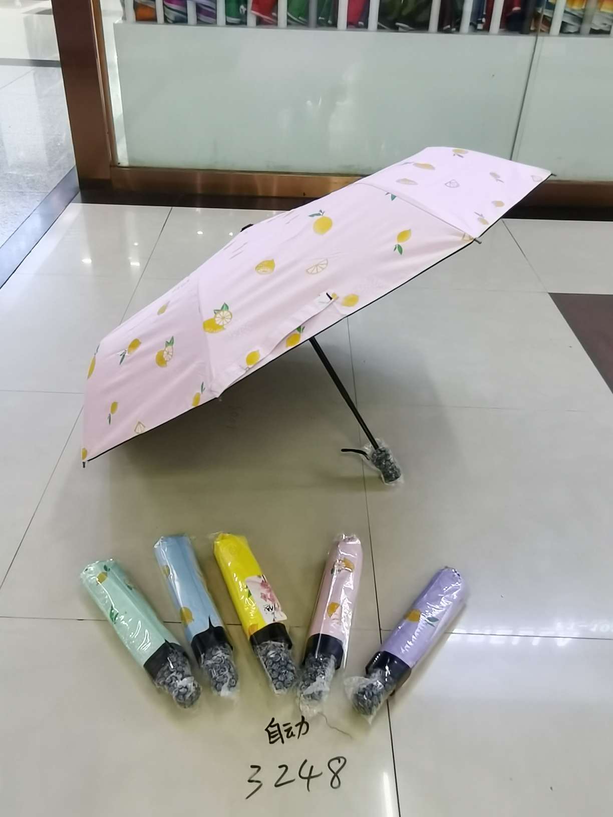 自开收黑胶伞详情图7