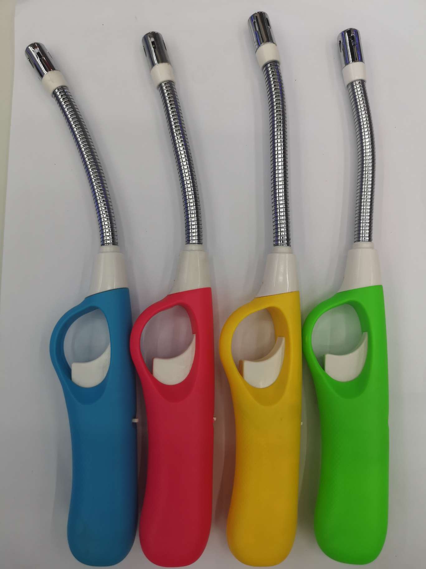 明火燃气灶点火枪可弯曲点火器加长型点火棒打火机