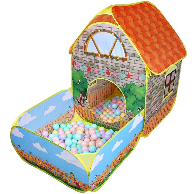 儿童帐篷男孩宝宝室内户外玩具游戏屋公主女孩家用海洋球池小房子详情图2
