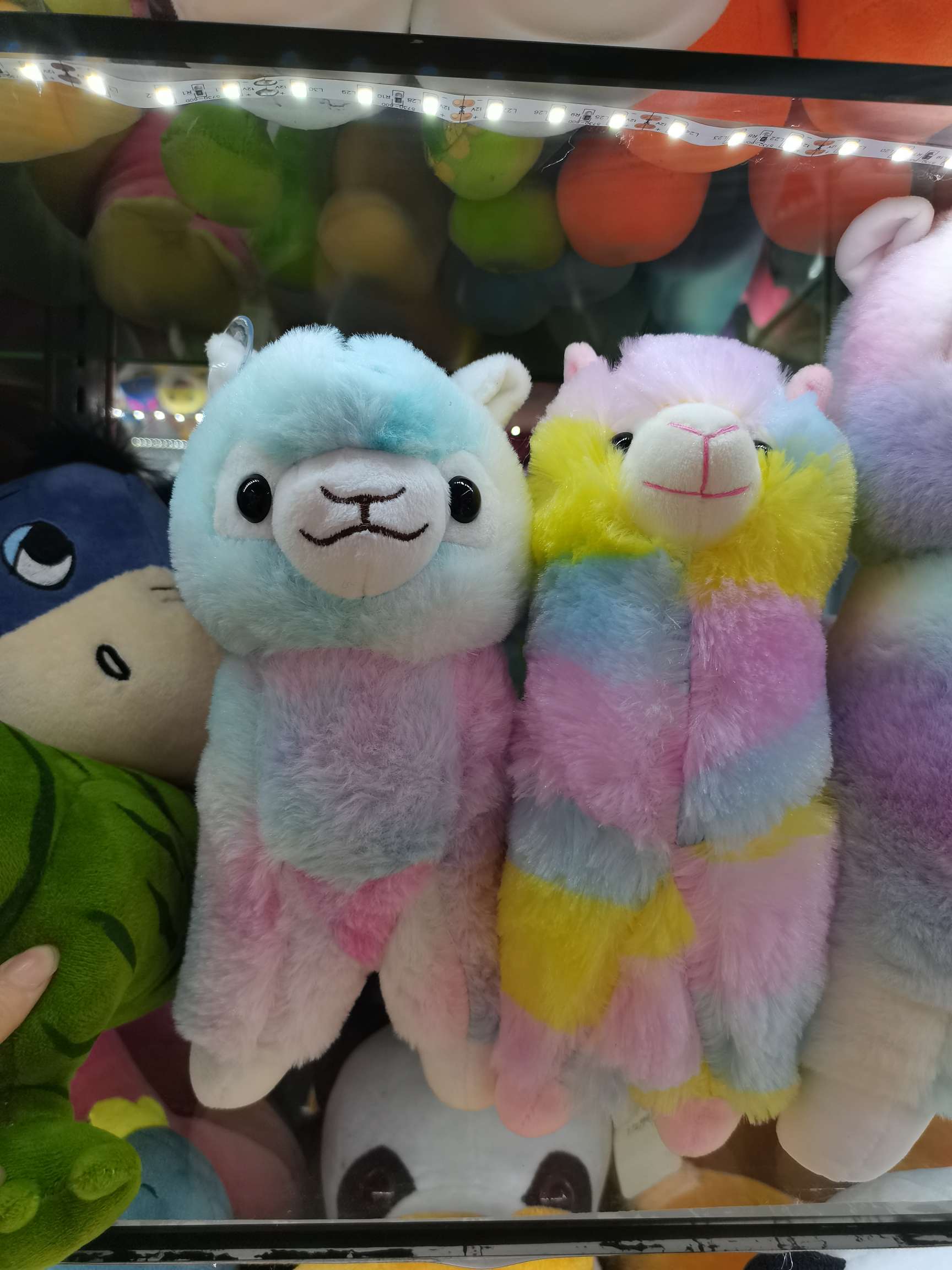 2020年新款毛绒玩具公仔27厘米彩羊驼