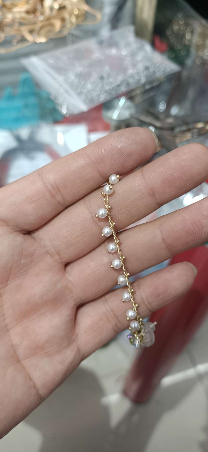 145SF单边珍珠链