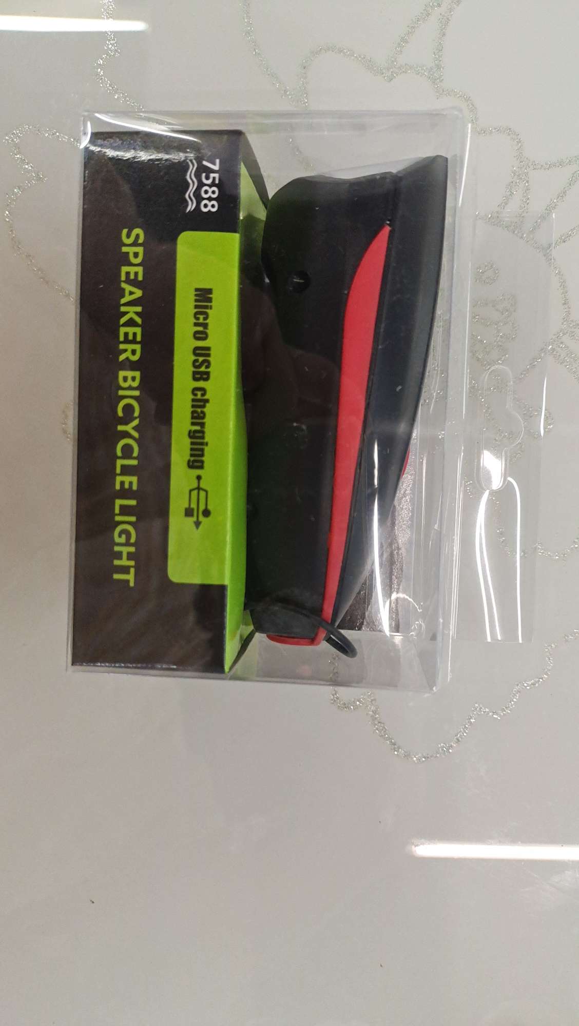 7588 High-intensity bicycle with horn light details Picture
