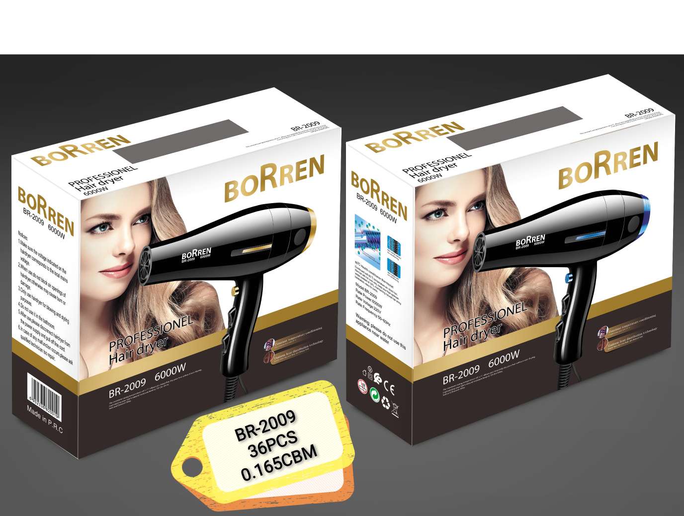 Hair dryer, electric hair dryer 2009