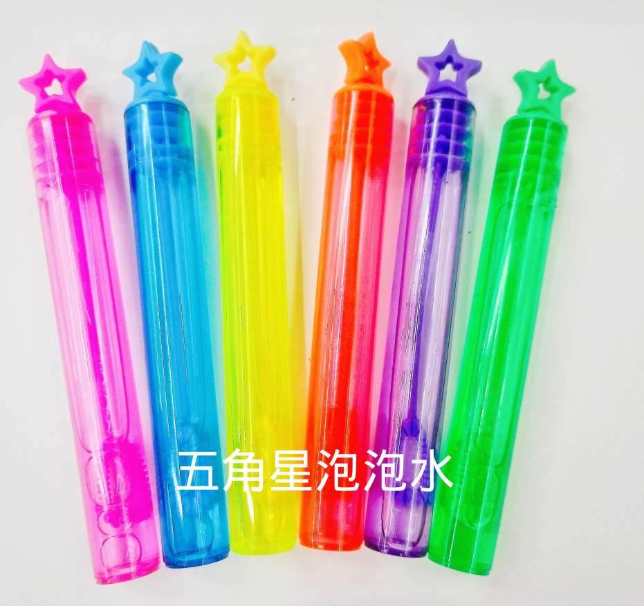 厂家直销48支安全无毒七彩泡泡棒小号抖音同款泡泡水吹泡泡水儿童户外玩具外贸货源详情图2