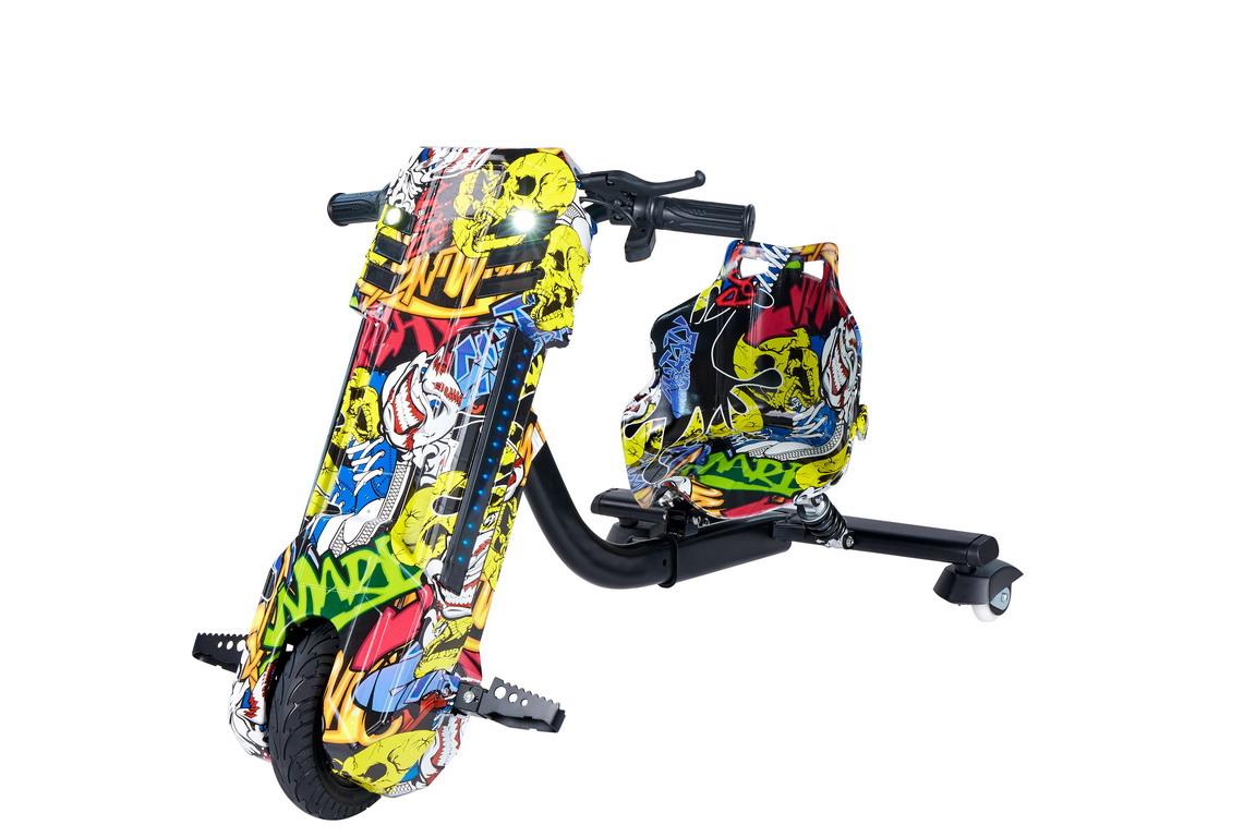 儿童款炫酷三轮漂移车