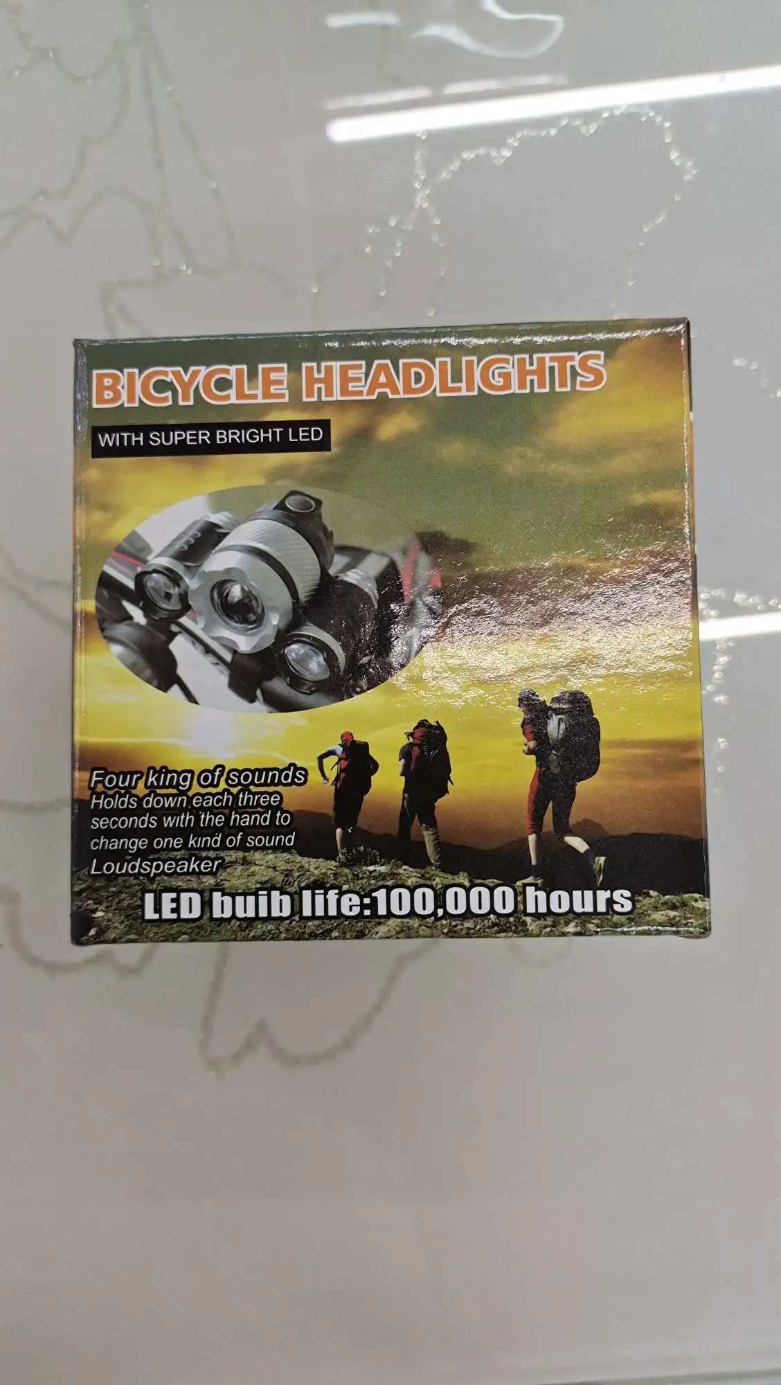 007 T 6, aluminum alloy high-intensity bicycle lamp usB charger detail image 3