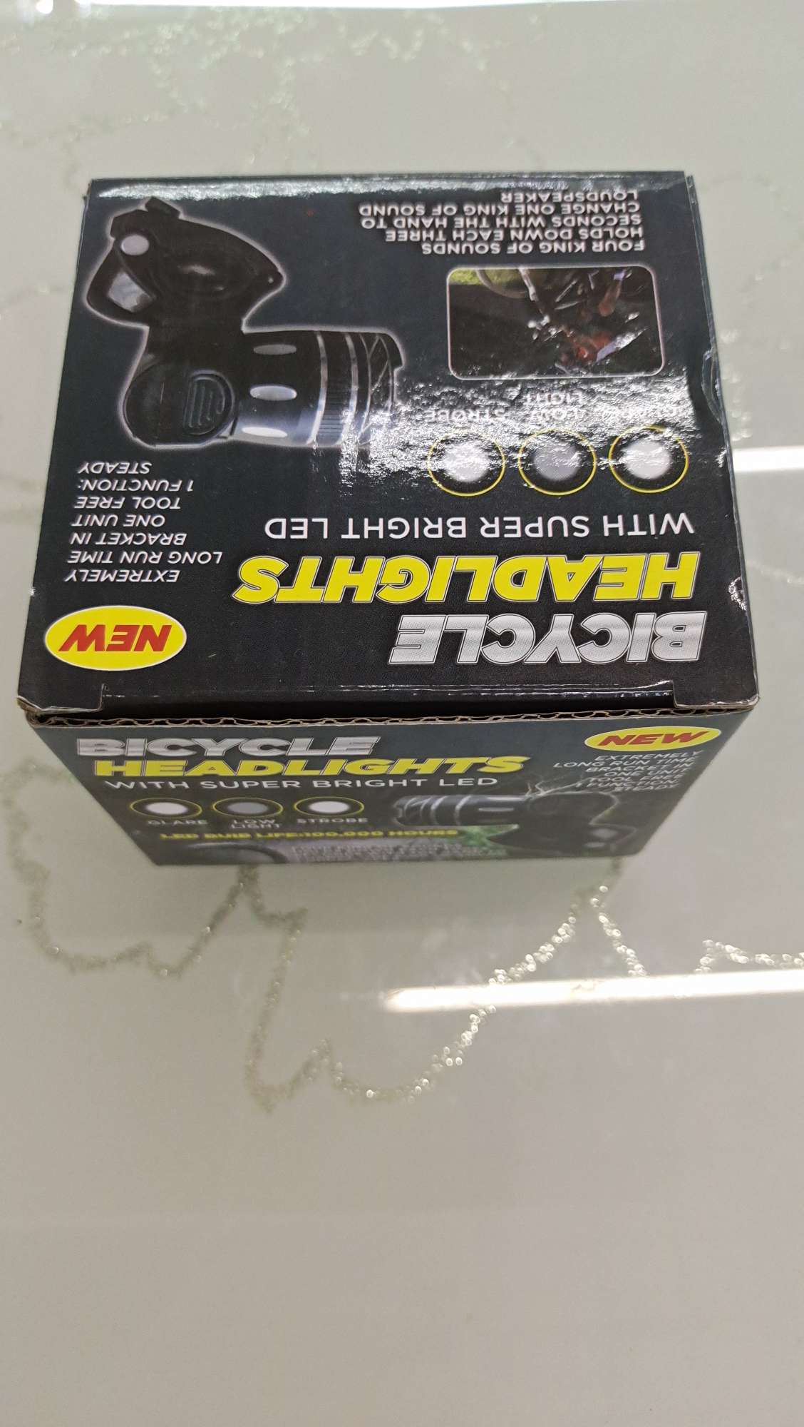 7602 T six, aluminum alloy high-intensity bicycle lamp usB charger details Picture