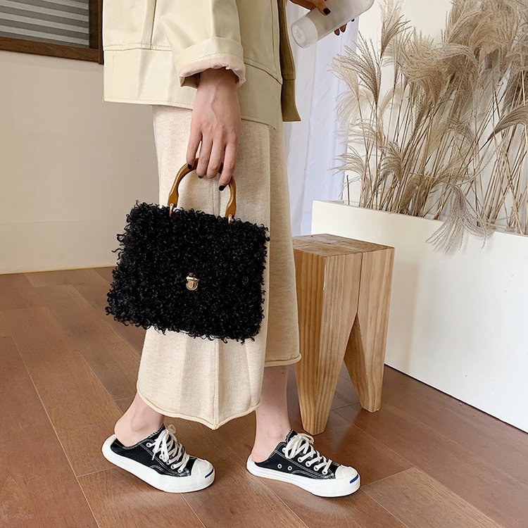 Winter New Hair Bag, Stylish Women's Bag, Hand Crossbody Bag Bag undefined