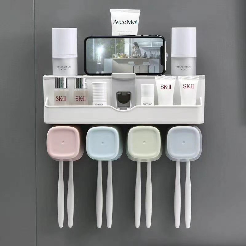卫生间收纳漱口杯架