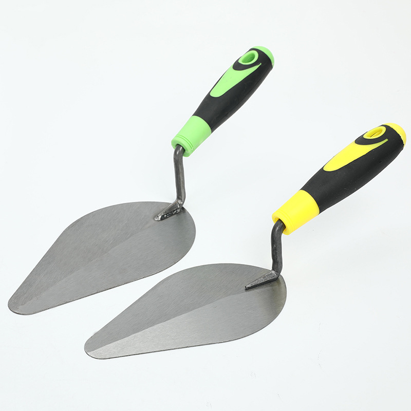 抹泥刀桃型塑柄砌砖刀泥工匠建筑五金工具铲子7寸详情图3