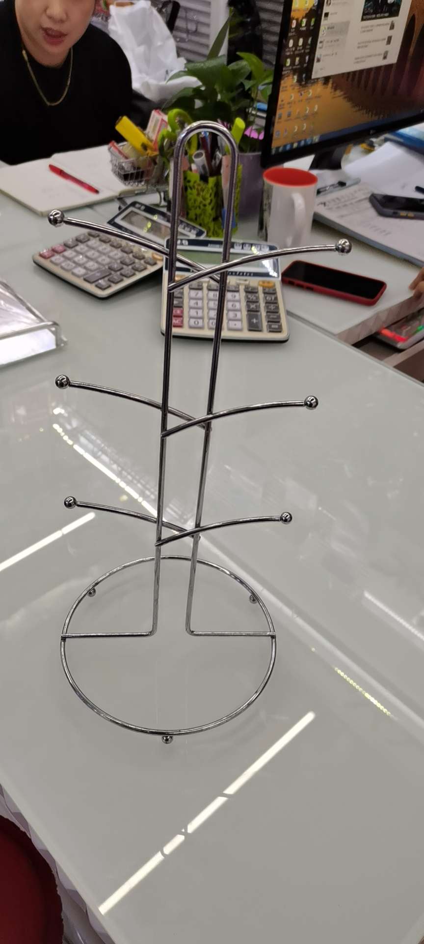 Large cross cup holder details Picture