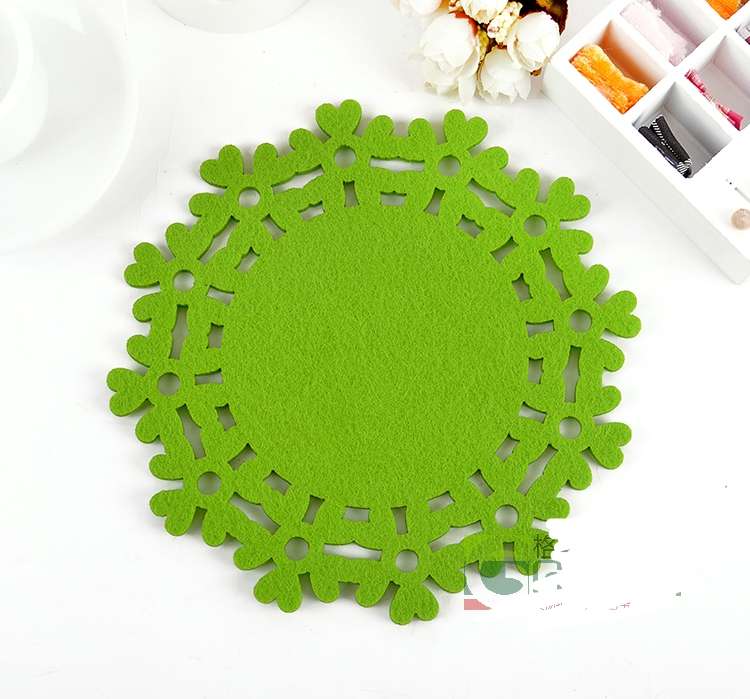 无纺布圆形餐垫