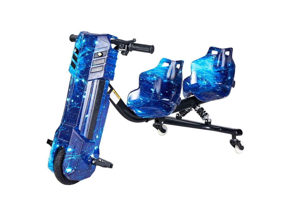 New electric three-wheeled drift bike with two seats