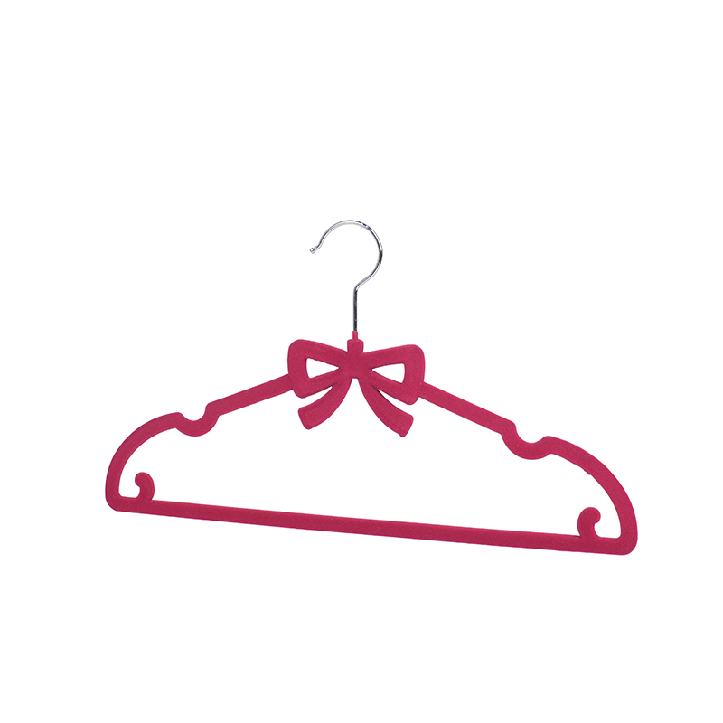 植绒领巾新款衣架图