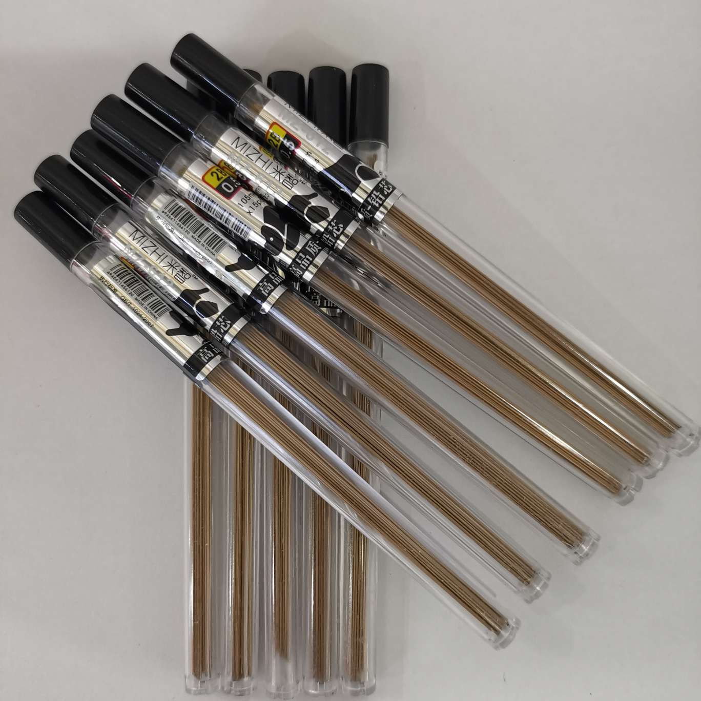 Gold resin lead core, 80 pieces in one cylinder detail image 4