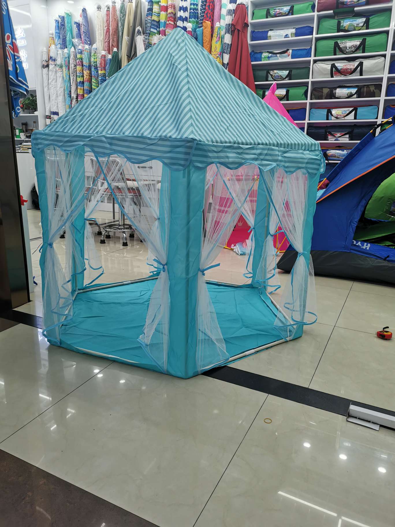 Baby tent, hexagonal children's tent, play house, toy house, children's play house, princess tent Item Picture