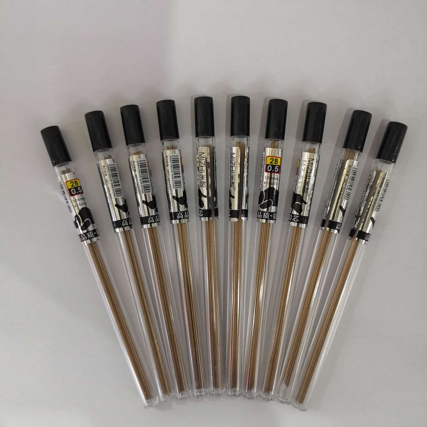Gold resin lead core, 80 pieces in one cylinder Item Picture