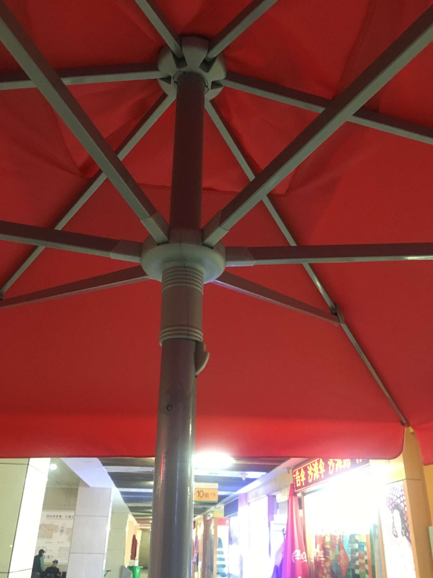 Hengyang brand rectangular umbrellas, outdoor sunshade umbrellas, advertising umbrellas Application Scenario