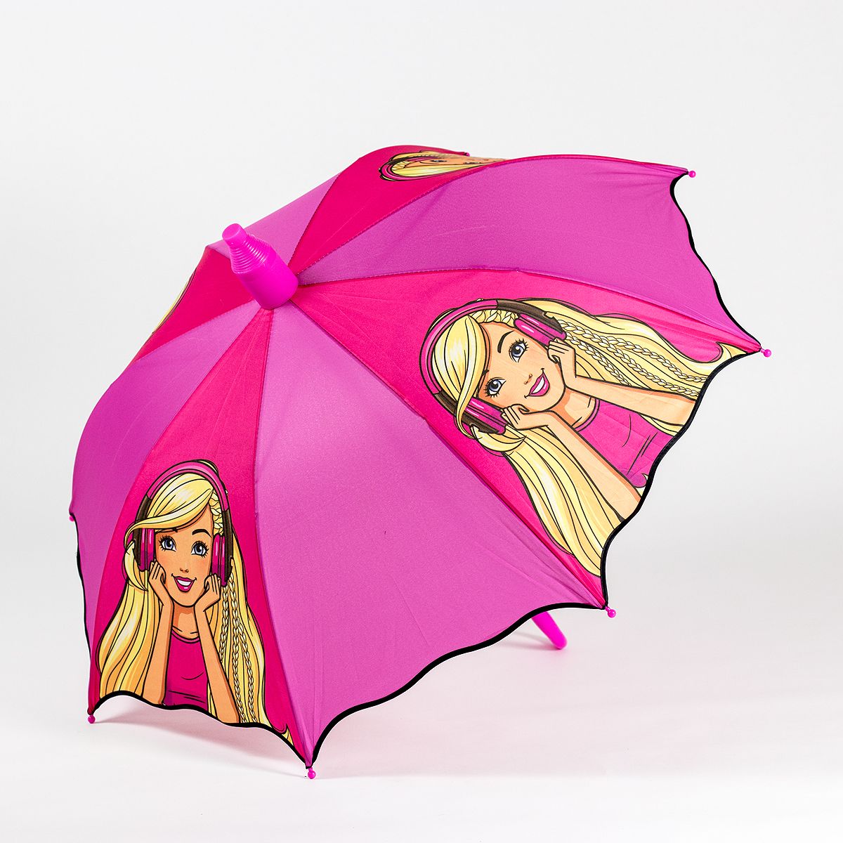 Hot-selling 55 cm four-piece cartoon bump cartoon wavy edge children's umbrella undefined