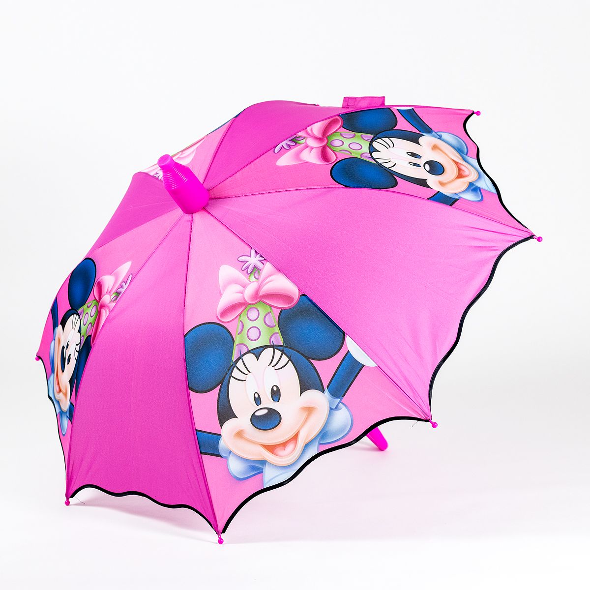 Hot-selling 55 cm four-piece cartoon bump cartoon wavy edge children's umbrella undefined