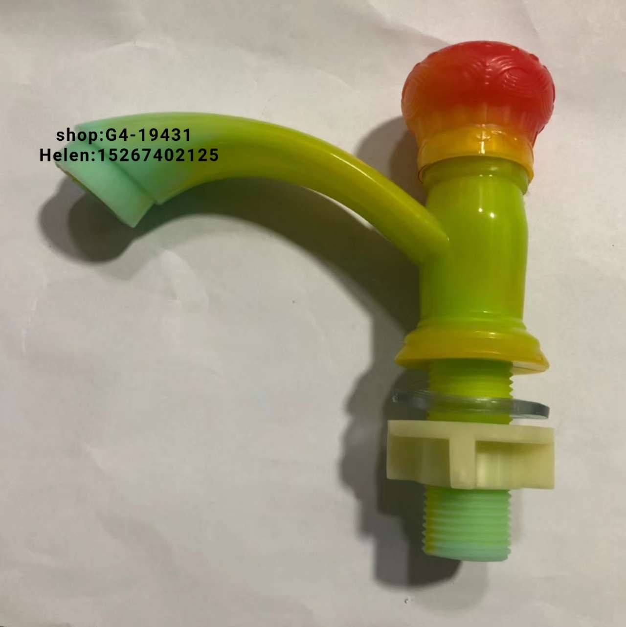 Water spout faucet Plastic water spout Drinking machine faucet 1/2 water spout 3/4 water spout PP water spout color water spout multi-functional water spout 4