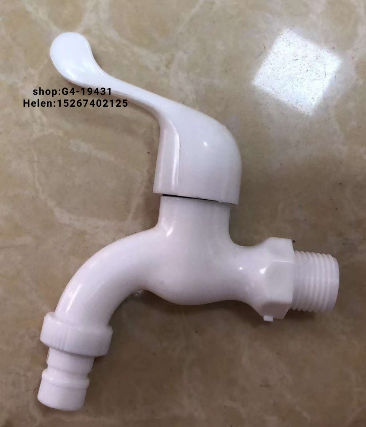 Water spout faucet Plastic water spout Drinking machine faucet 1/2 water spout 3/4 water spout PP water spout color water spout multi-functional water spout 33