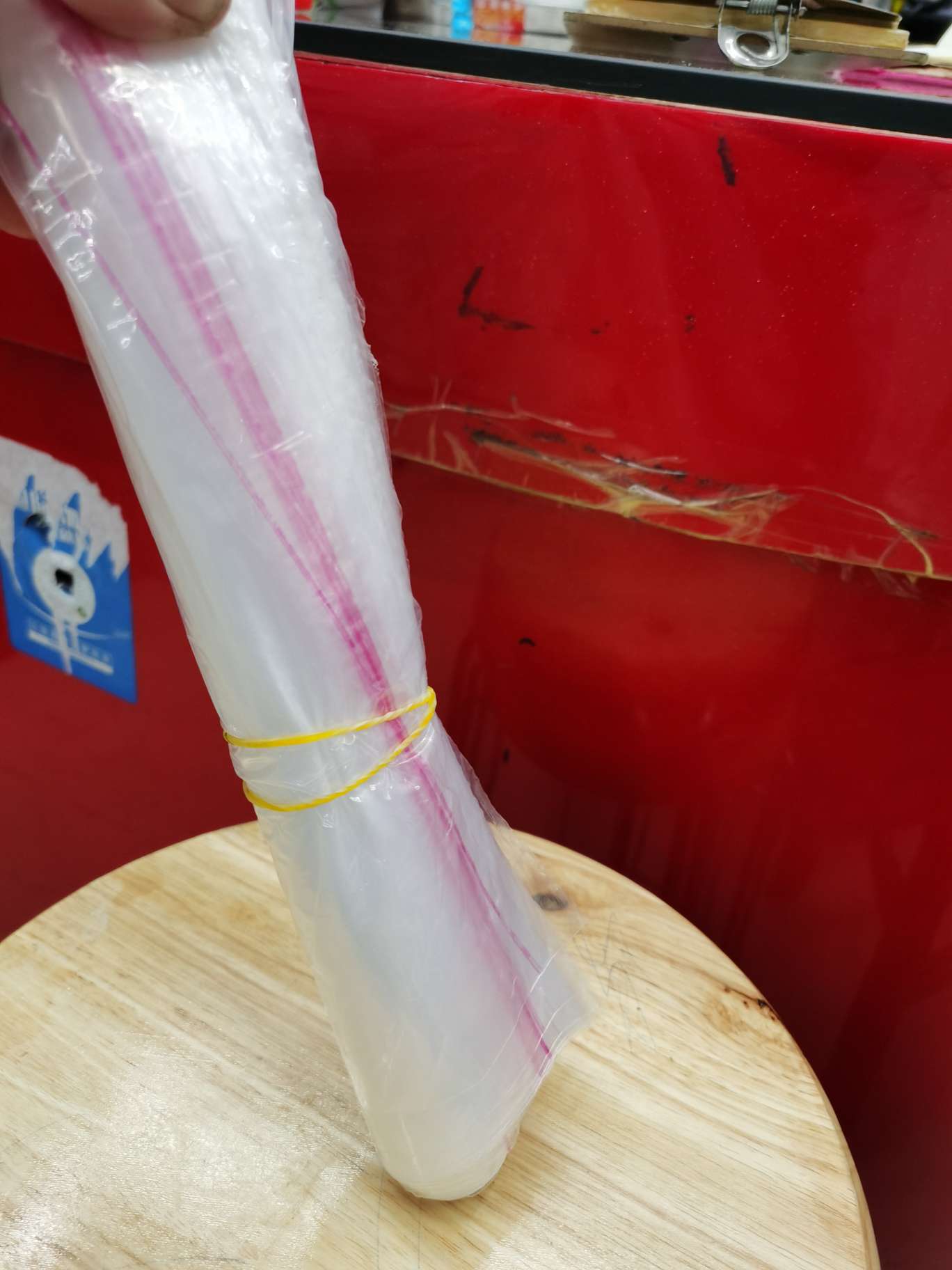 Continuous roll garbage bags details Picture