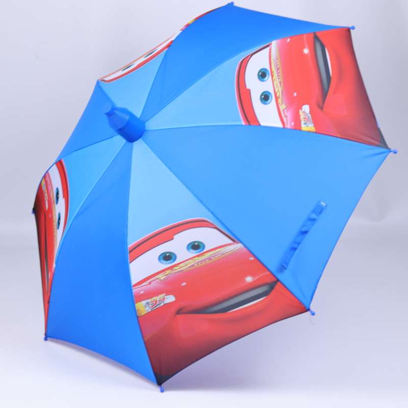 55 cm four-piece cartoon waterproof cover children's umbrella, impact fabric cartoon umbrella in stock Item Picture