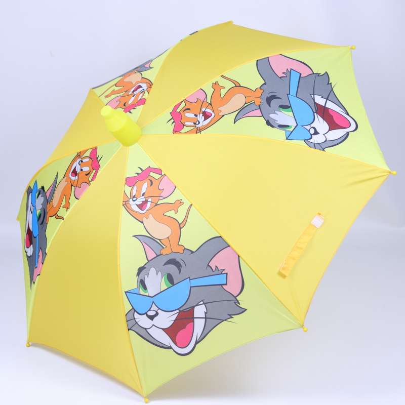 55 cm four-piece cartoon waterproof cover children's umbrella, impact fabric cartoon umbrella in stock undefined