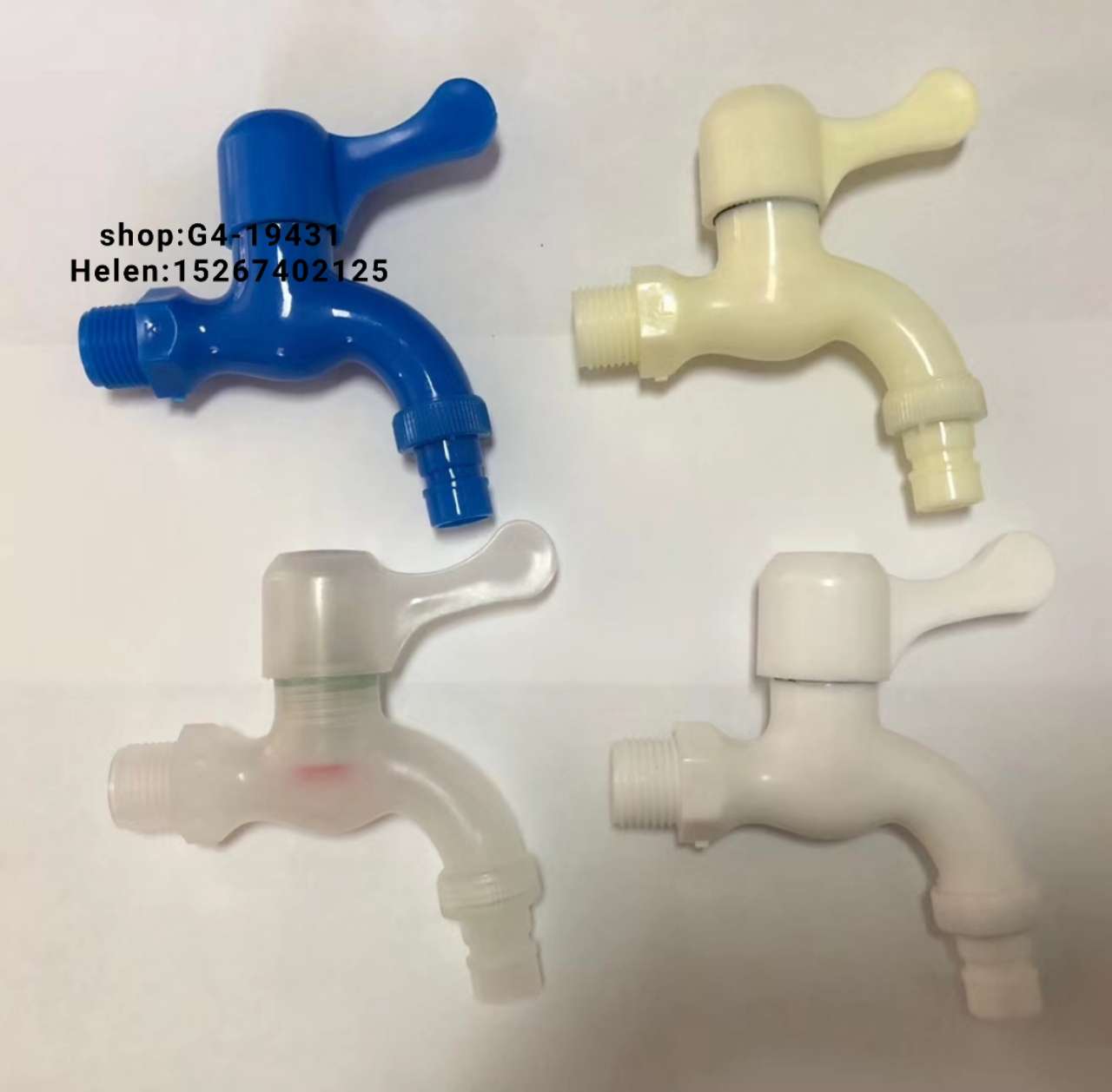 Water spout faucet Plastic water spout Drinking machine faucet 1/2 water spout 3/4 water spout PP water spout color water spout multi-functional water spout,