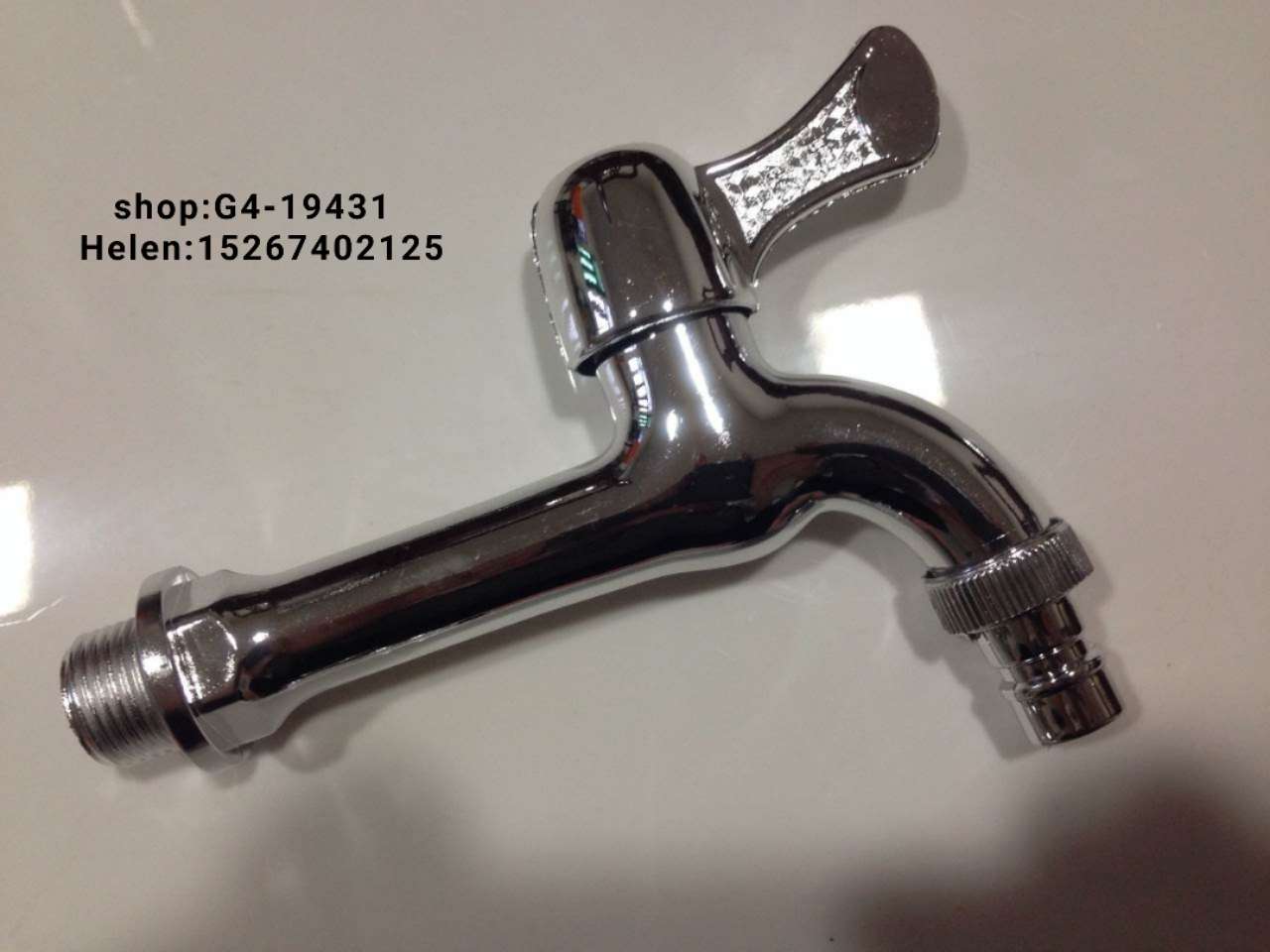 Faucet water spout plastic water spout Drinking machine faucet 1/2 water spout 3/4 water spout PP water spout Color water spout electroplated plastic vertical faucet /