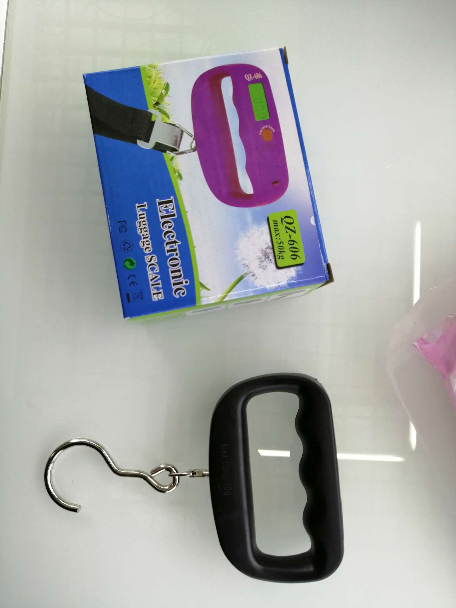 手提吊秤快递电子秤便携行李秤包裹电子行李称称重器50kg图