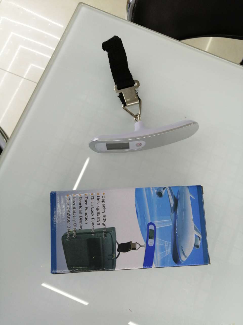 50Kg Courier Portable Electronic Scale Portable Luggage Scale Parcel Electronic Luggage Weighing Device Electronic Lifting Scale Specification drawing
