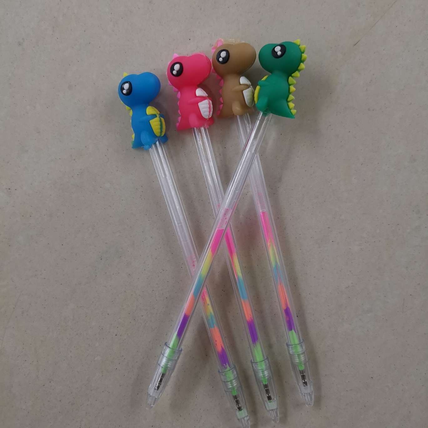 Monster-shaped cartoon pastel water-based pen detail image 1