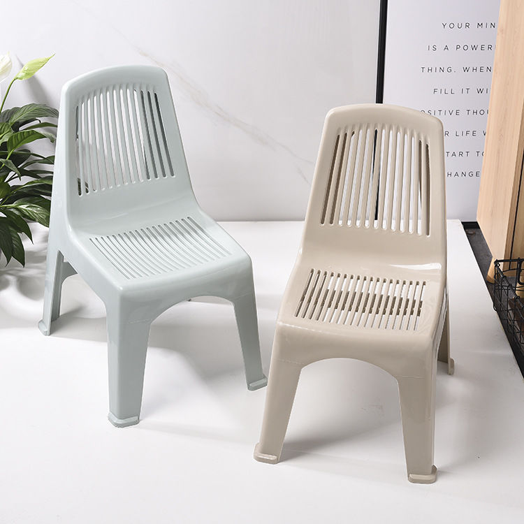 儿童靠背椅子塑料加厚家用凳子餐椅宝宝小板凳幼儿园儿童塑料凳子  956  805