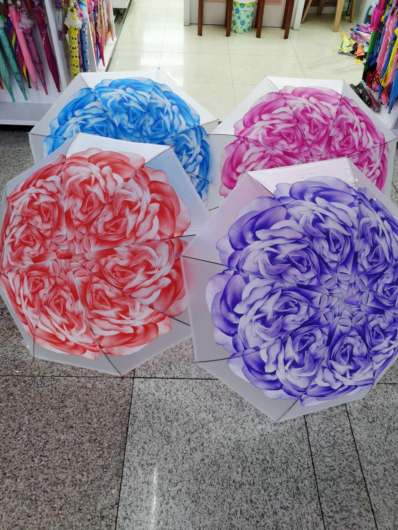 55 cm eco-friendly flower umbrella