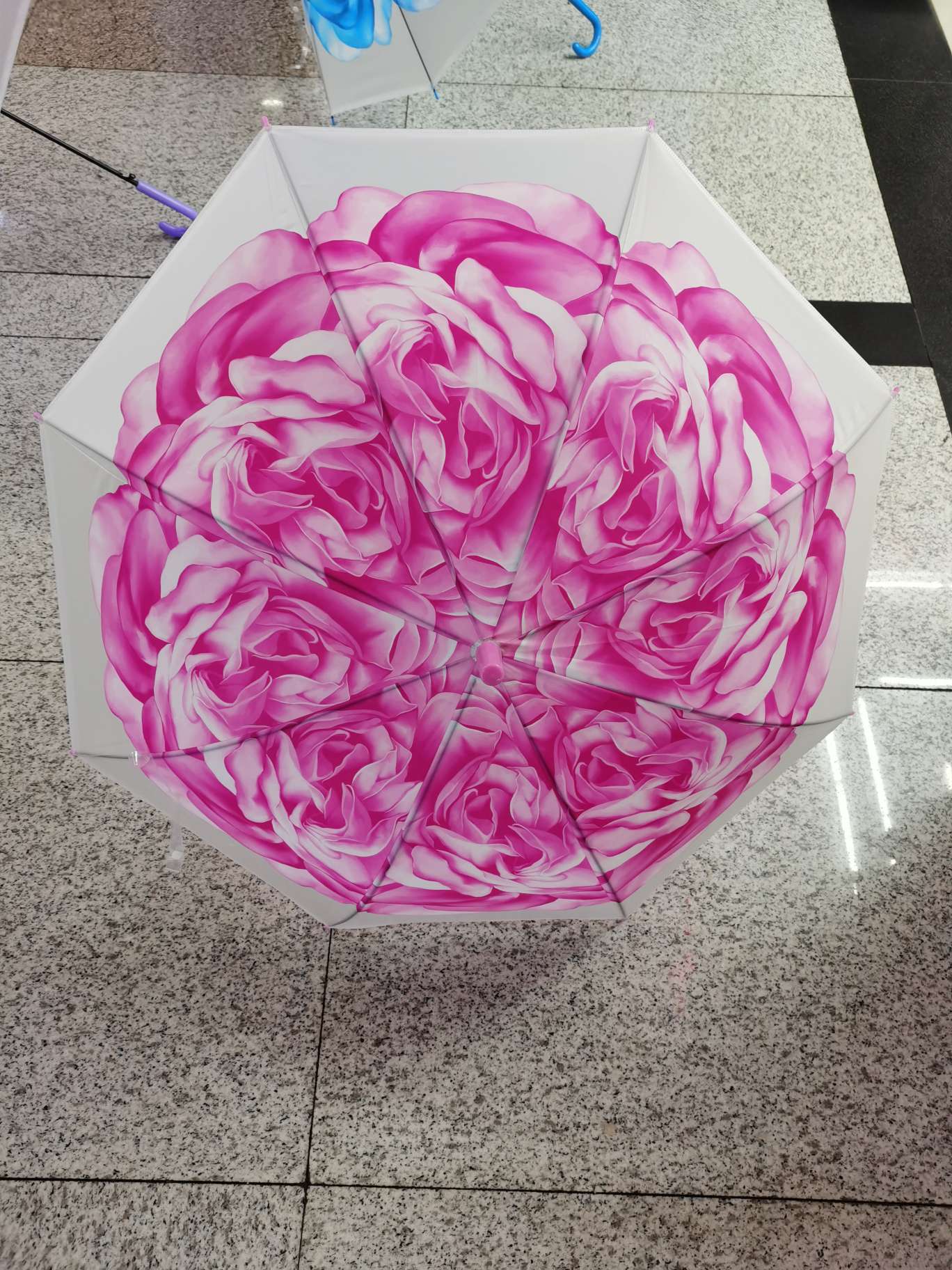 55 cm eco-friendly flower umbrella Specification image
