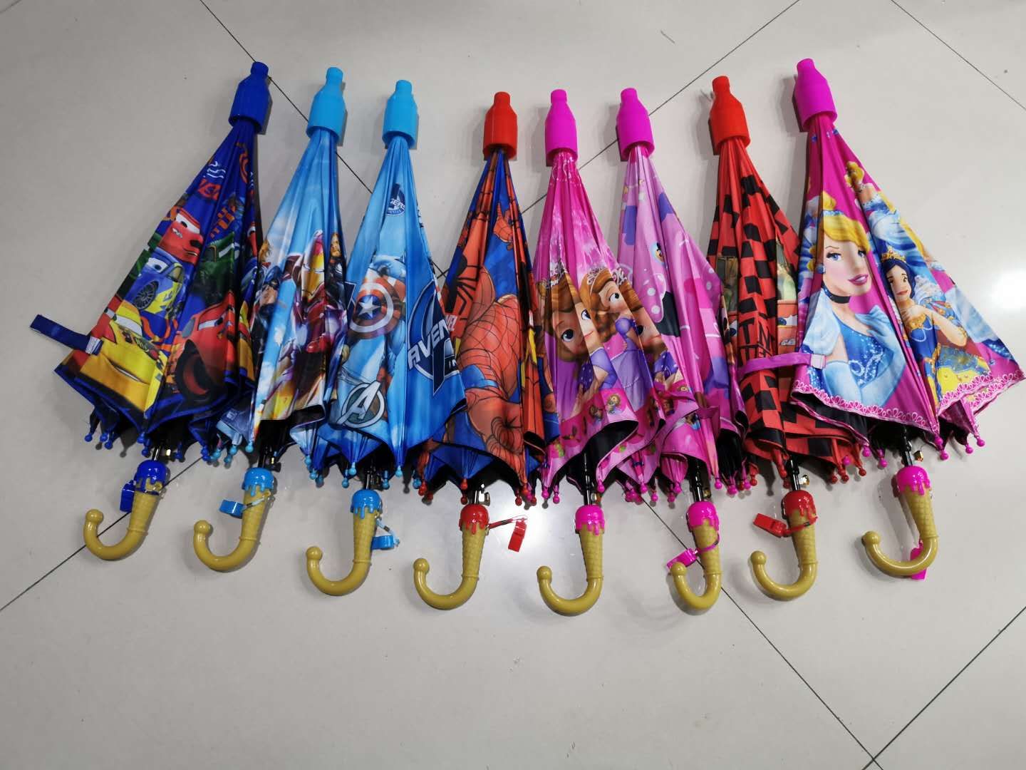 50 cm children's umbrella, sun protection children's umbrella, black rubber children's umbrella, a best-selling domestic product