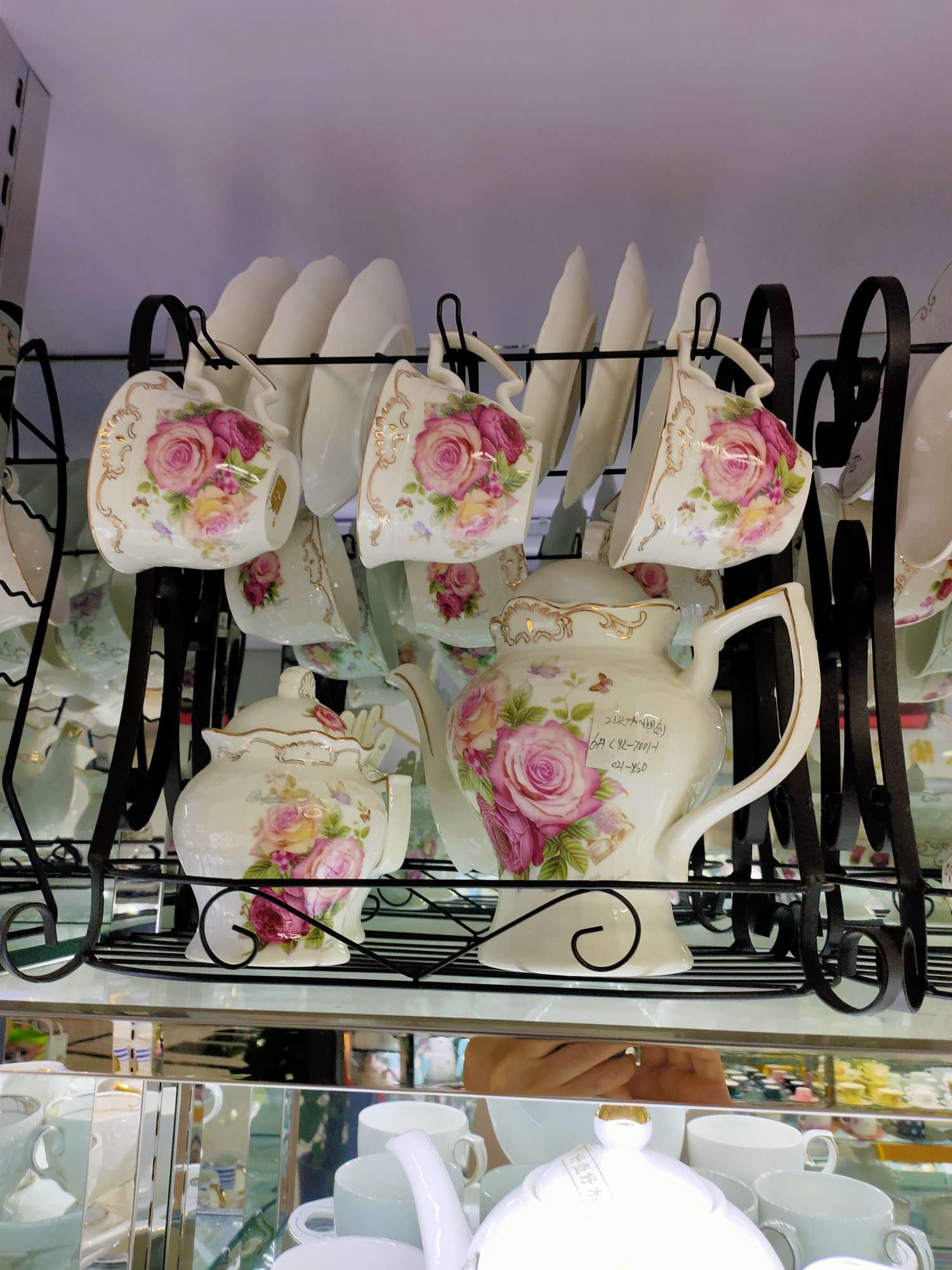 Ceramic 15 Head Tea Set In The Season Of New Products Manufacturers Direct Spot Supply Can Be Wholesale Item Picture
