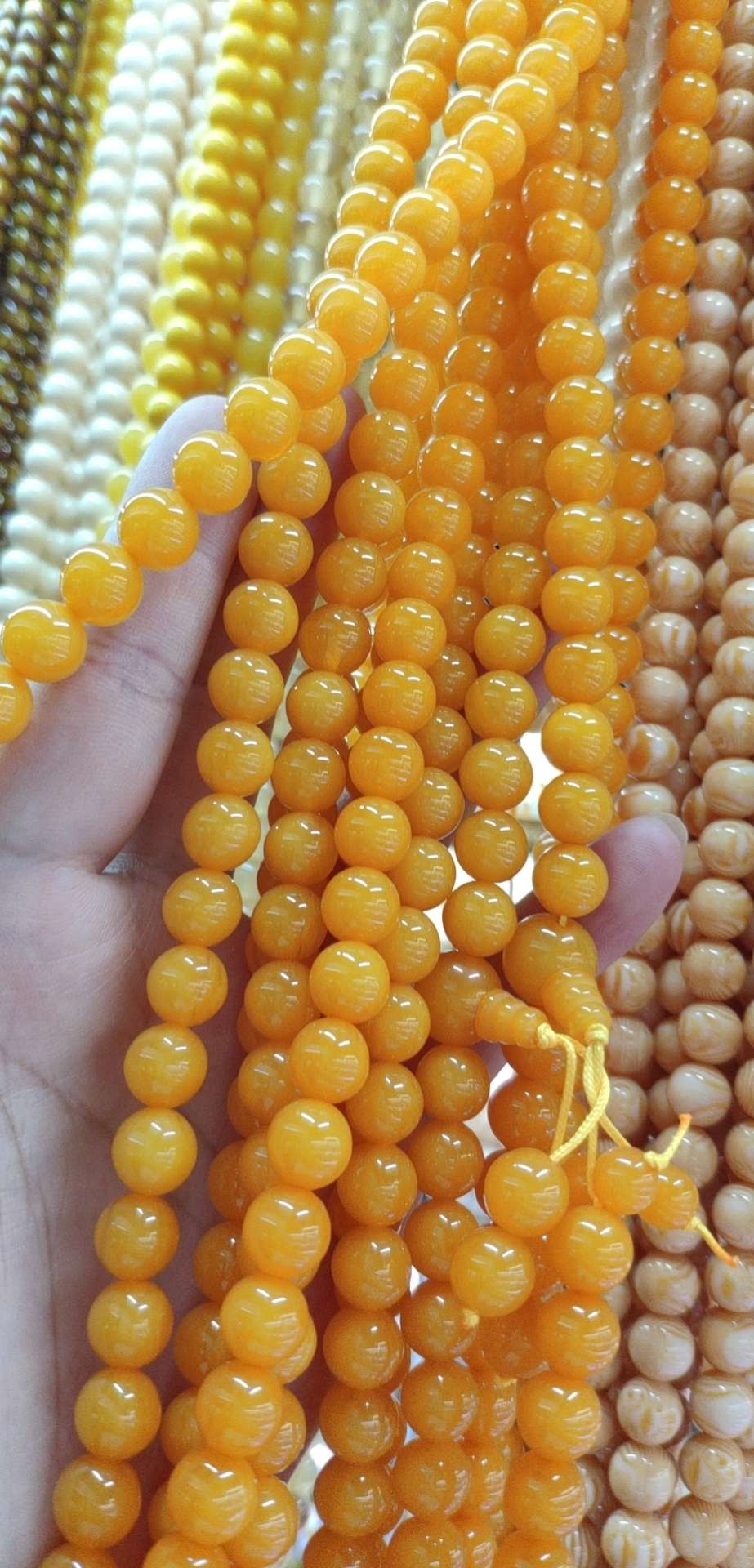 108 pieces dyed yellow