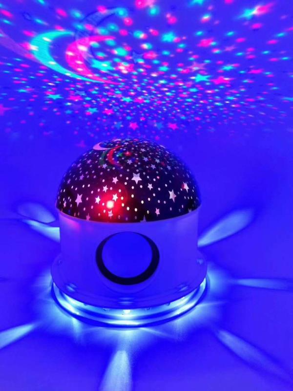 梦幻星空灯蓝牙音箱生日排队投影灯床头氛围灯