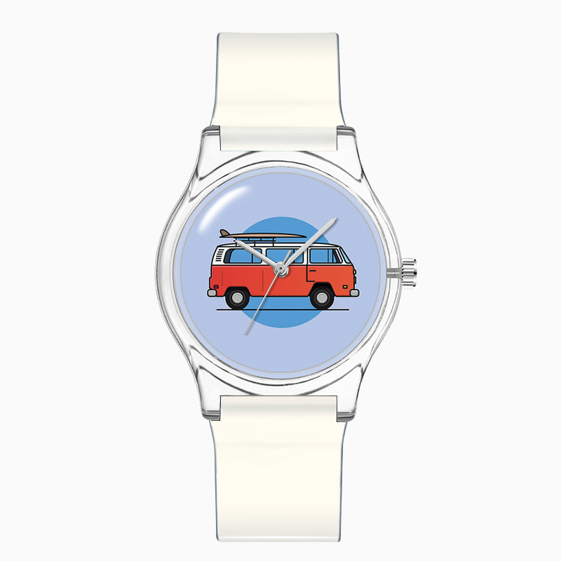 ساعة ساعة من البلاستيك المضاد للماء Specification image