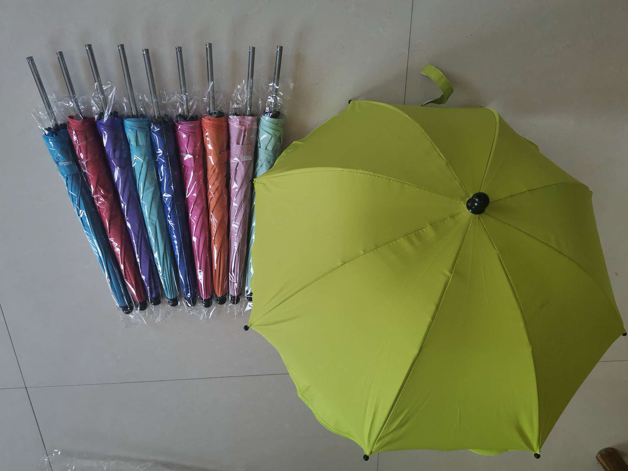 Baby carriage sun umbrella details Picture