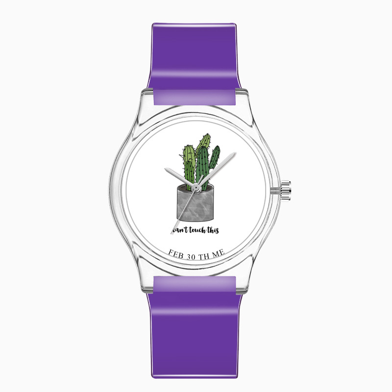 韩国概念手表盆栽系列田园风学生手表艺术精致女式手表wristwatch详情图7