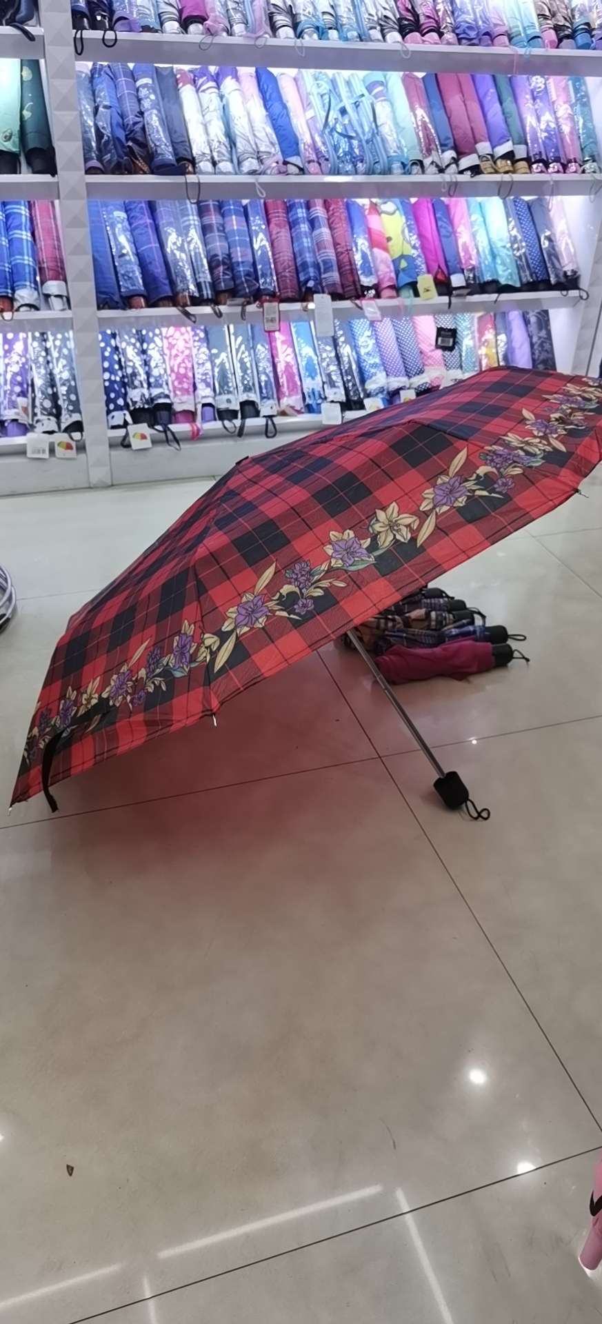 53 cm 8k polyester folding umbrella, super mini, with multiple colors to choose from and print mixed colors