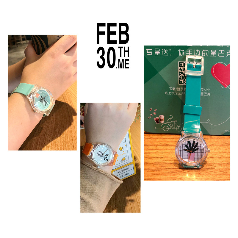 韩国概念手表盆栽系列田园风学生手表艺术精致女式手表wristwatch详情图2