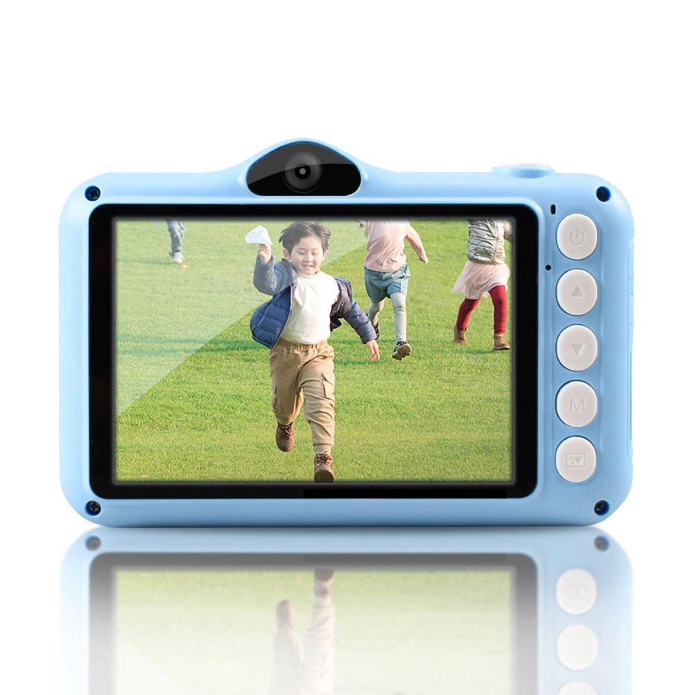 New high-definition ET007 high-definition cartoon camera, children's handheld video camera, toy dual-lens children's camera undefined