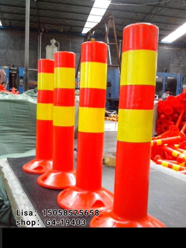 工厂直销 警示柱 反光隔离柱 防撞柱 隔离柱 交通设施 反光材料详情图4